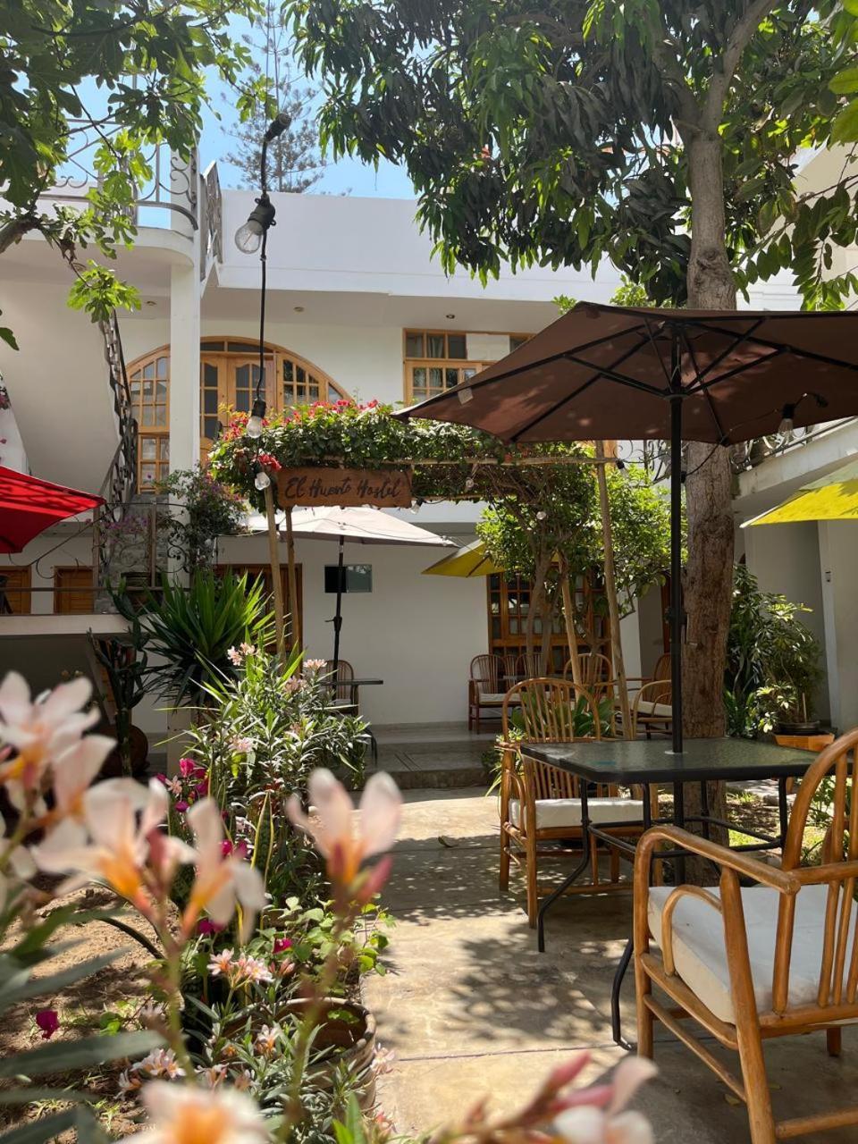 El Huerto Hostel Ica Zewnętrze zdjęcie