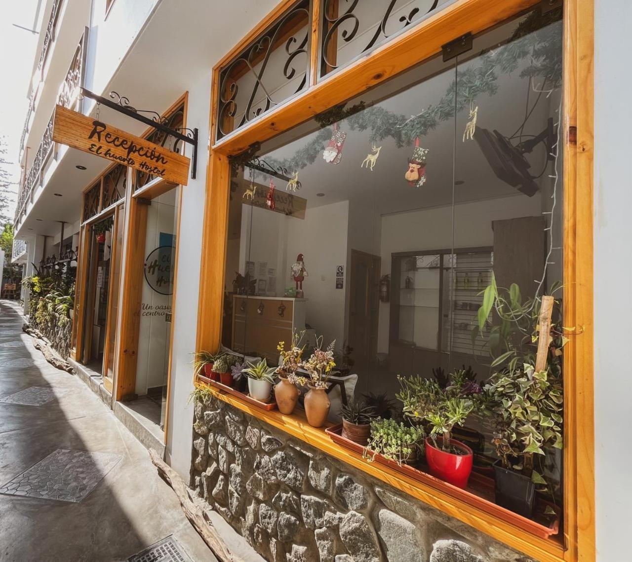 El Huerto Hostel Ica Zewnętrze zdjęcie
