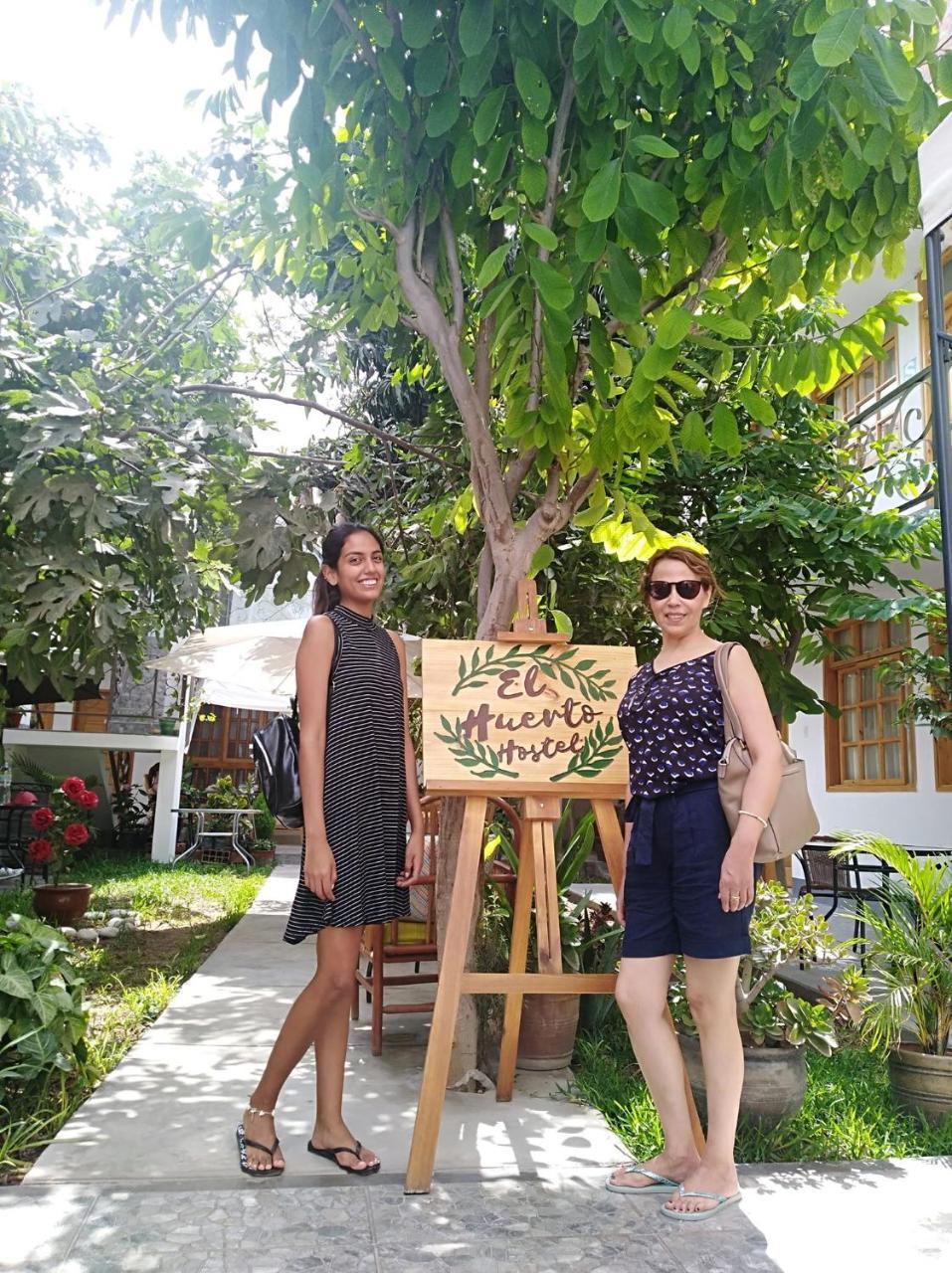 El Huerto Hostel Ica Zewnętrze zdjęcie
