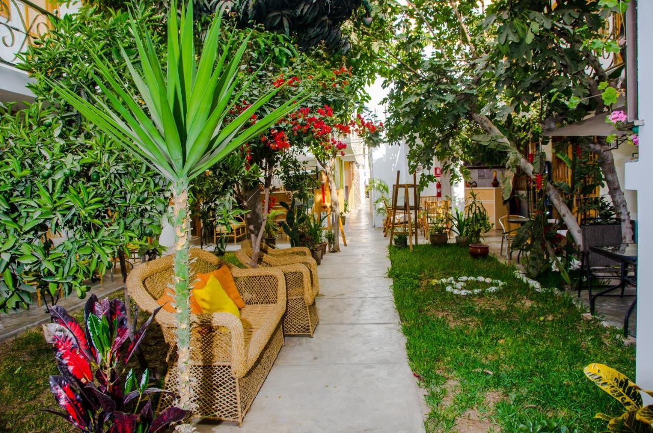 El Huerto Hostel Ica Zewnętrze zdjęcie