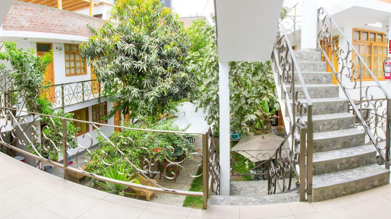 El Huerto Hostel Ica Zewnętrze zdjęcie
