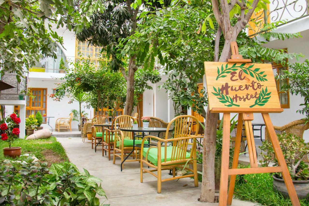 El Huerto Hostel Ica Zewnętrze zdjęcie