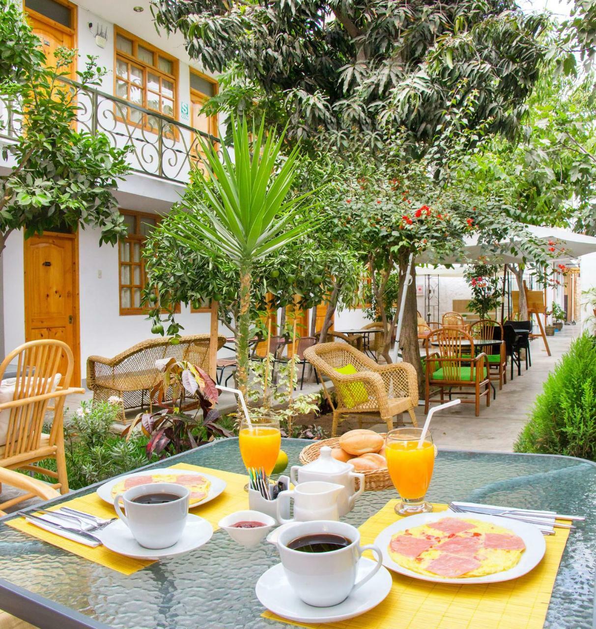 El Huerto Hostel Ica Zewnętrze zdjęcie